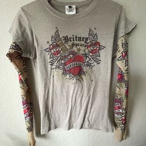 Britney Spears World tour long sleeve shirt